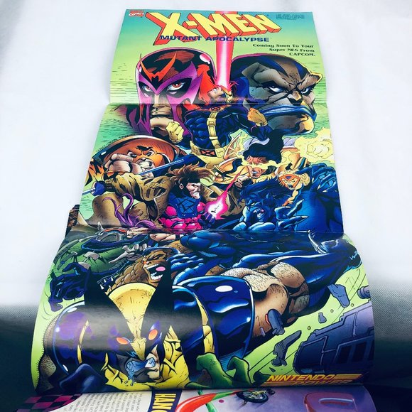 Nintendo Power Magazine Volume 67 Dec 1994 Earthworm Jim X-Men Poster No Cards - Picture 3 of 4